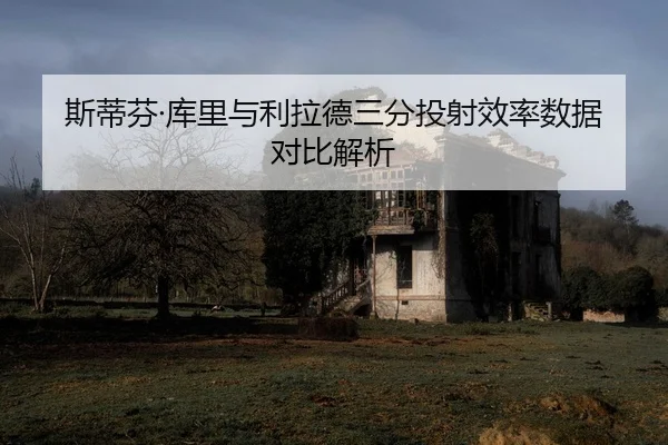 斯蒂芬·库里与利拉德三分投射效率数据对比解析